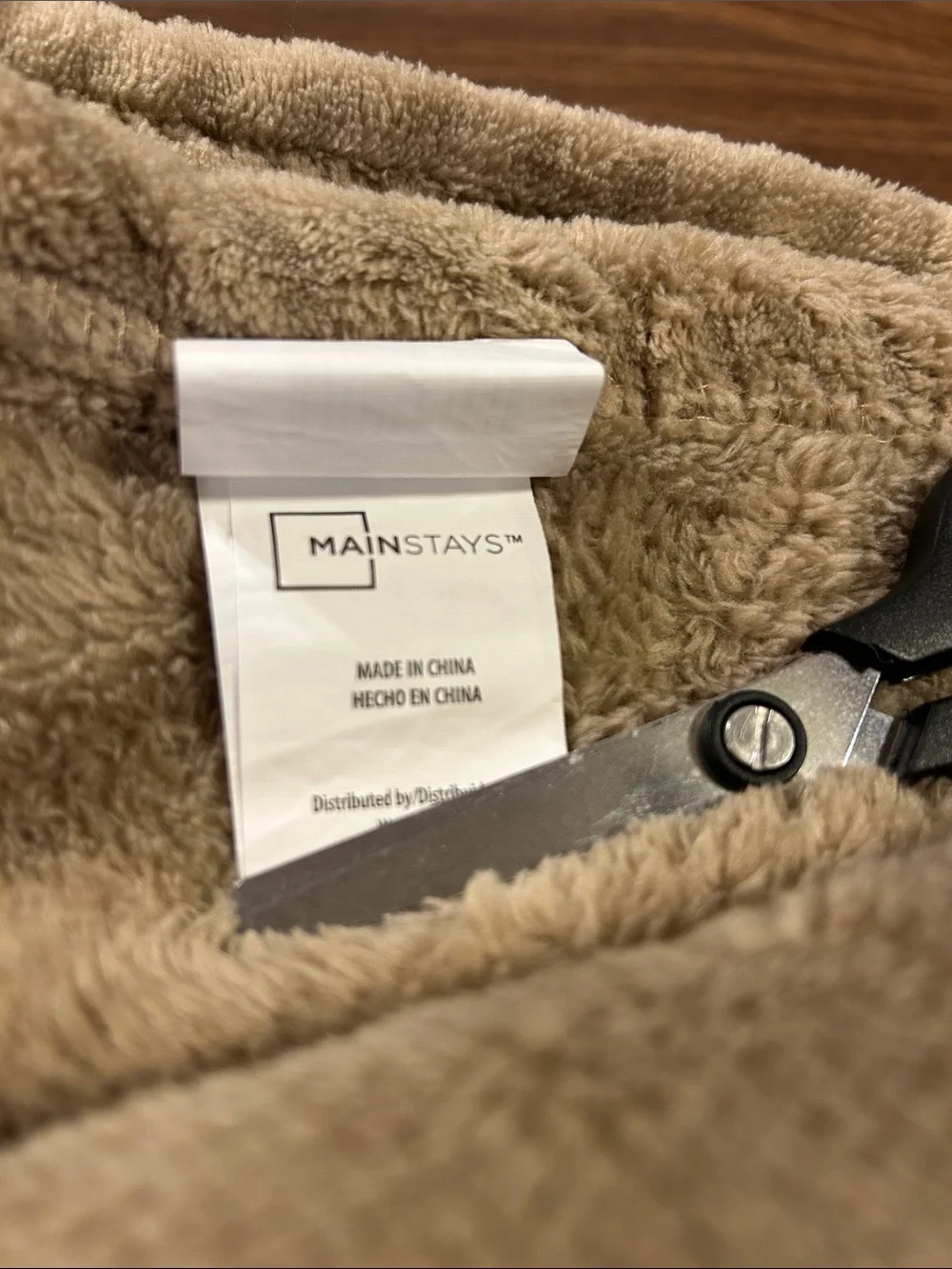 Plush Microfiber Throw Blanket - Taupe